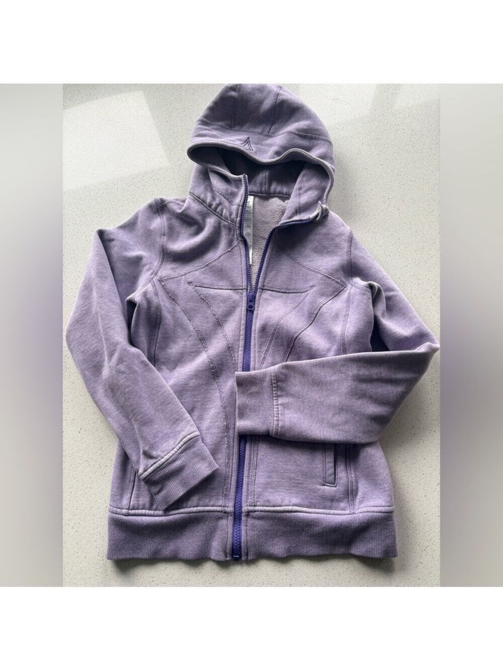 Ivivva size 12 Purple Zip-Up Hoodie
